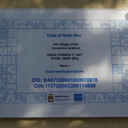 Tatil Evi Casa Di Noah Bari